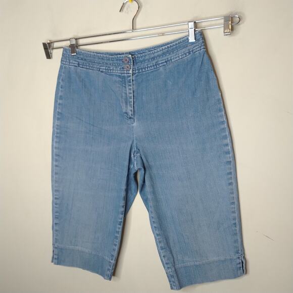 Talbots Vintage Denim Capri Crop Jeans High Waist - Picture 4 of 11
